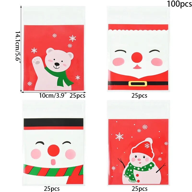 Christmas Design Goodie Bag Pack