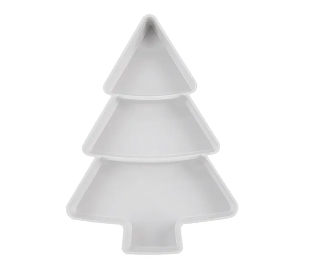 Christmas Tree Food Tray