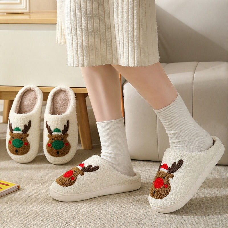 Christmas Wool Slippers