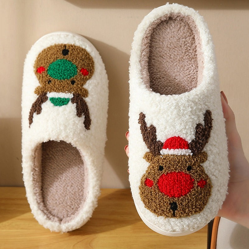 Christmas Wool Slippers