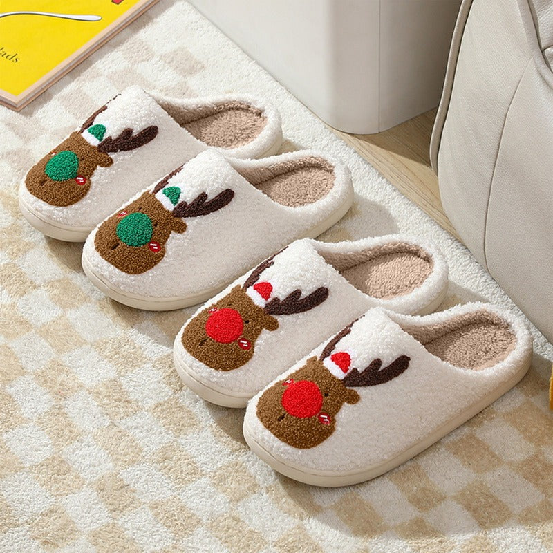 Christmas Wool Slippers