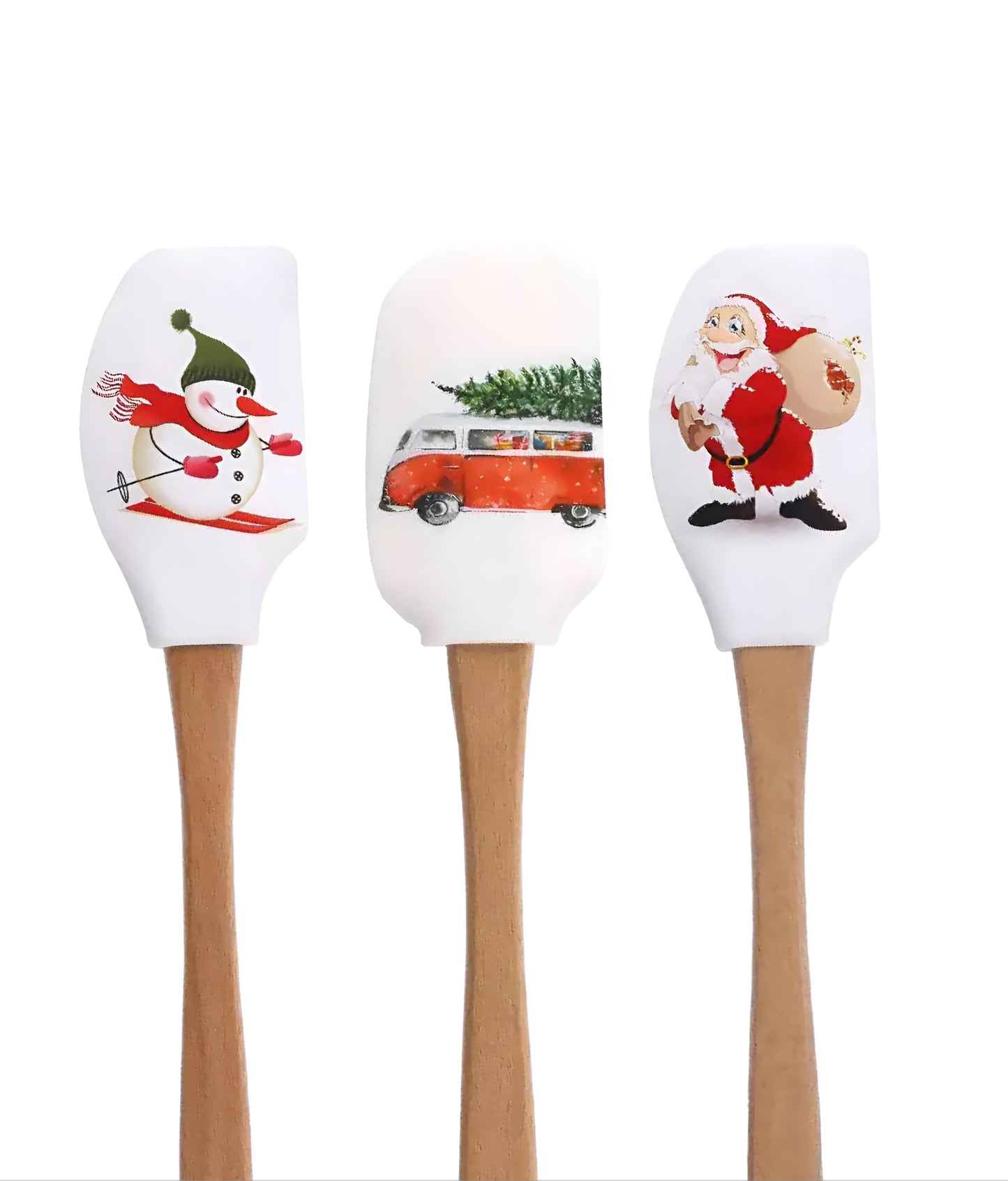 Holiday Print Baking Spatula