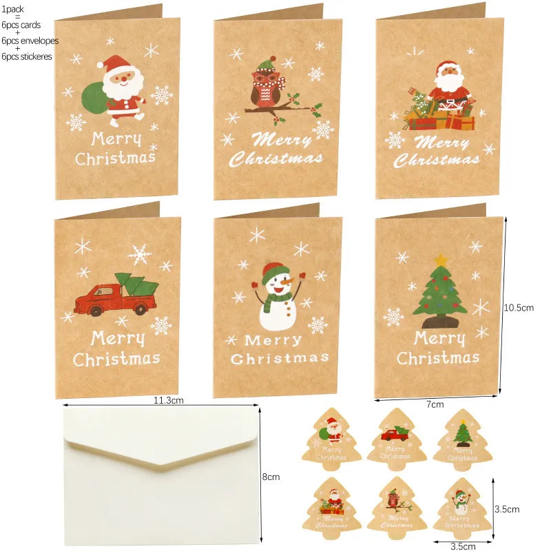 Xmas Greeting Card Packs