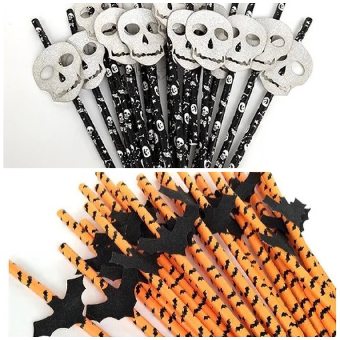 Halloween Decoration Straws (25Pcs)