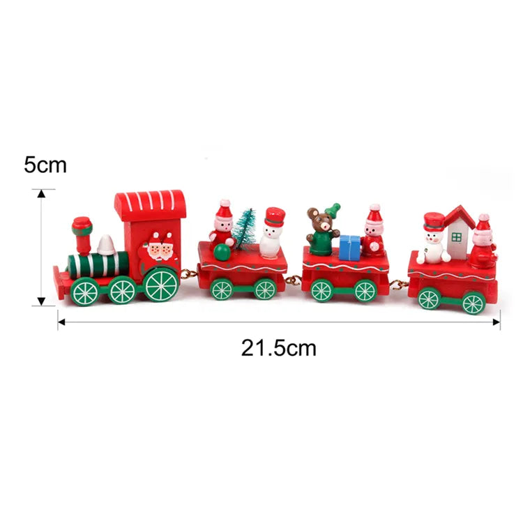 Christmas Wooden Train