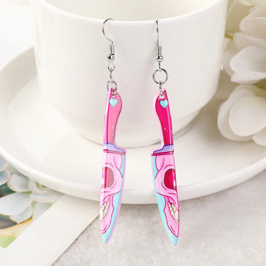 Colorful Skeleton Earrings