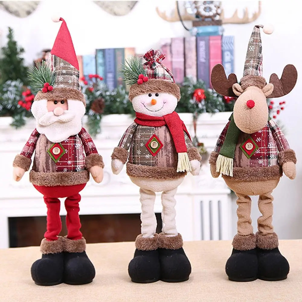 Standing Character Christmas Dolls