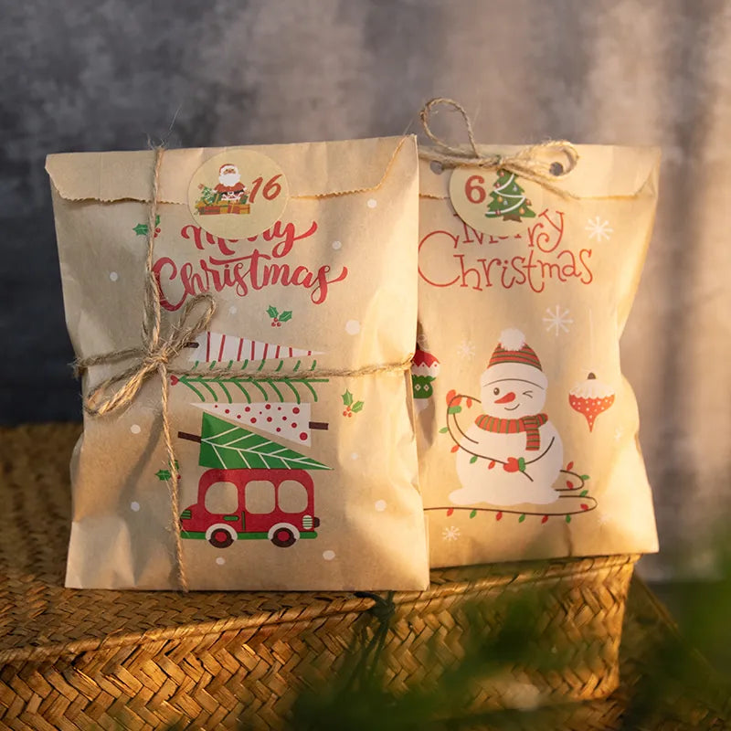 North Pole Package Gift Bag (24 Pack)
