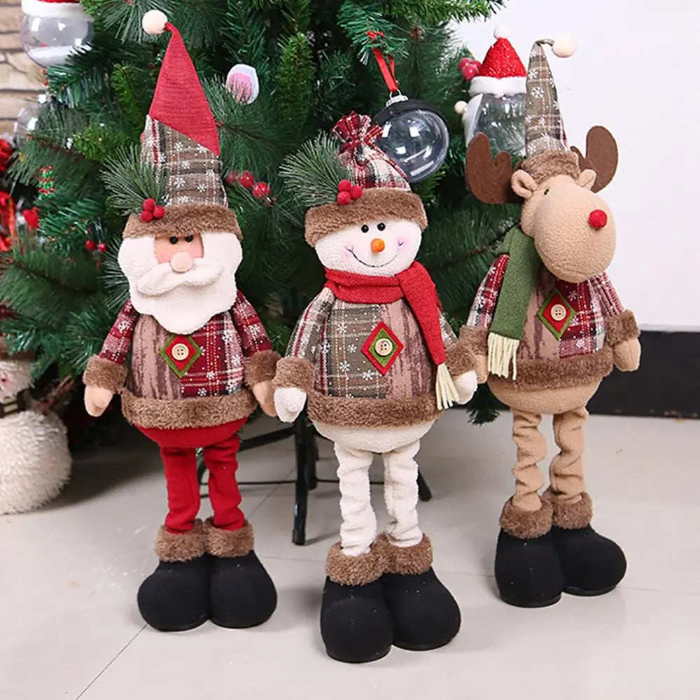 Standing Character Christmas Dolls