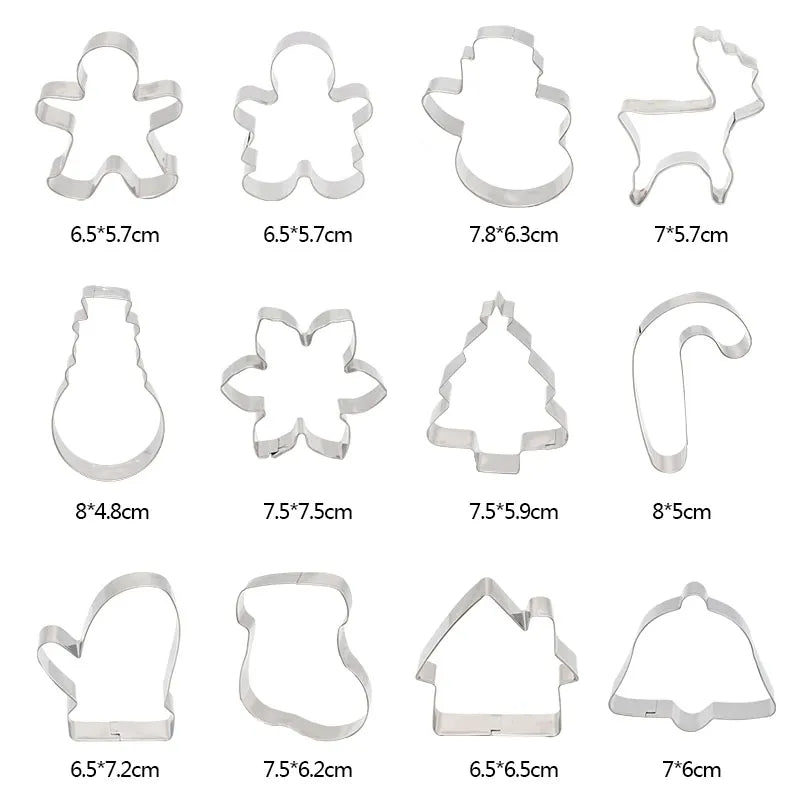 Christmas Shape Cookie Cutters