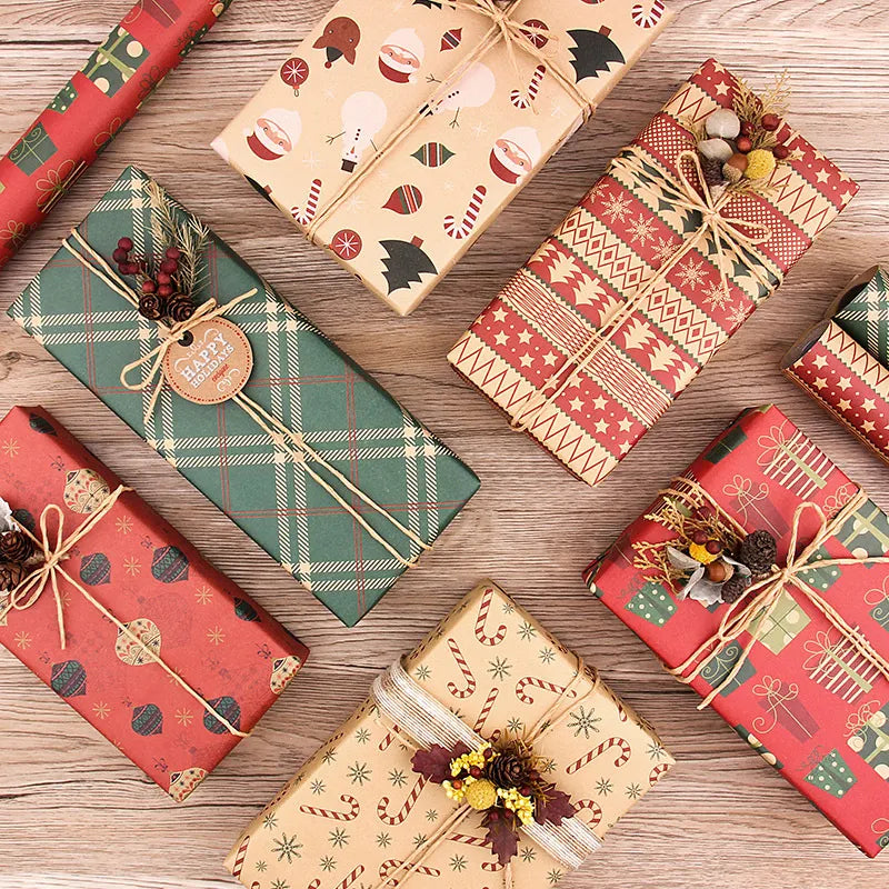 Christmas Craft Wrapping Paper