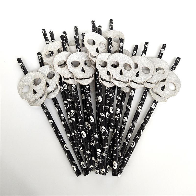 Halloween Decoration Straws (25Pcs)