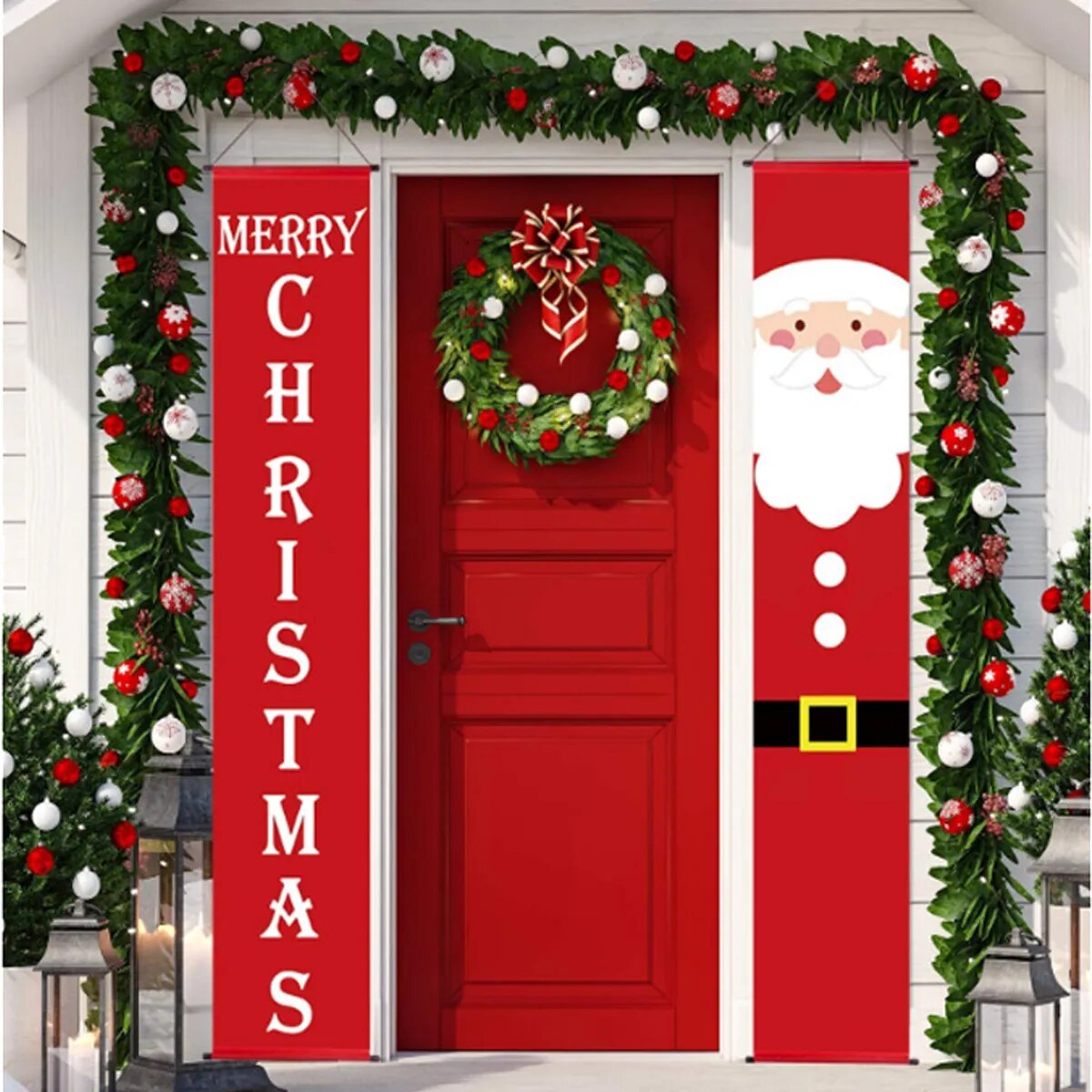 Welcome Christmas  Front Door sign