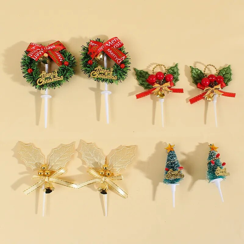 Decorative Christmas Baking Embellishments