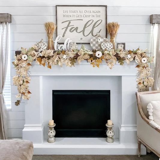 Soft Tones Fall Garland