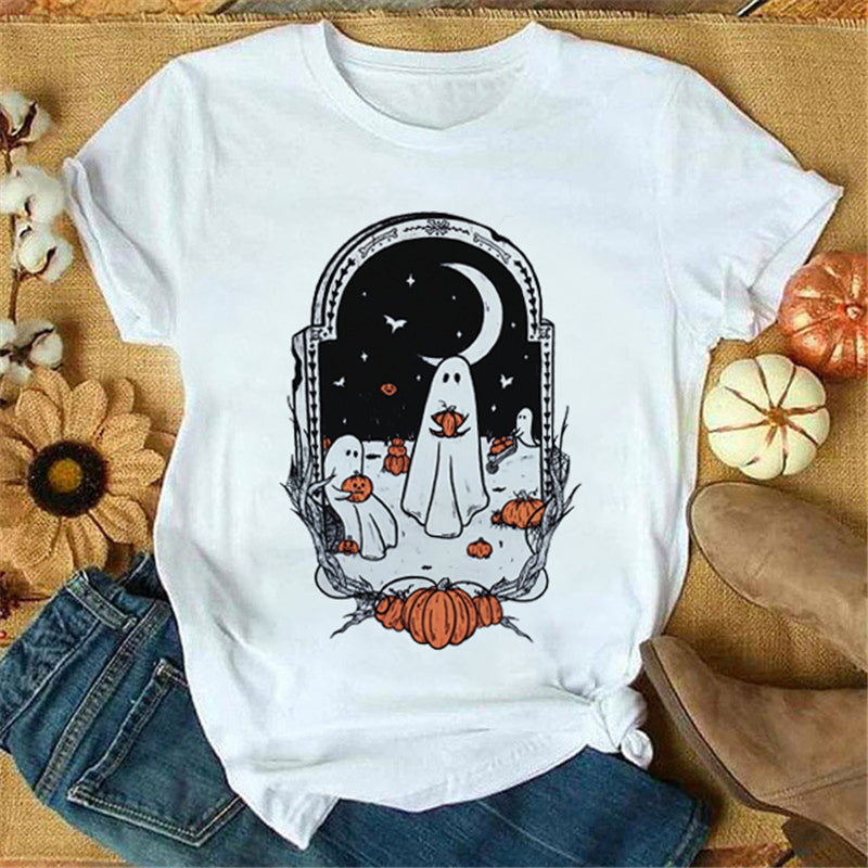 Ghost Pumpkin Patch Tshirt