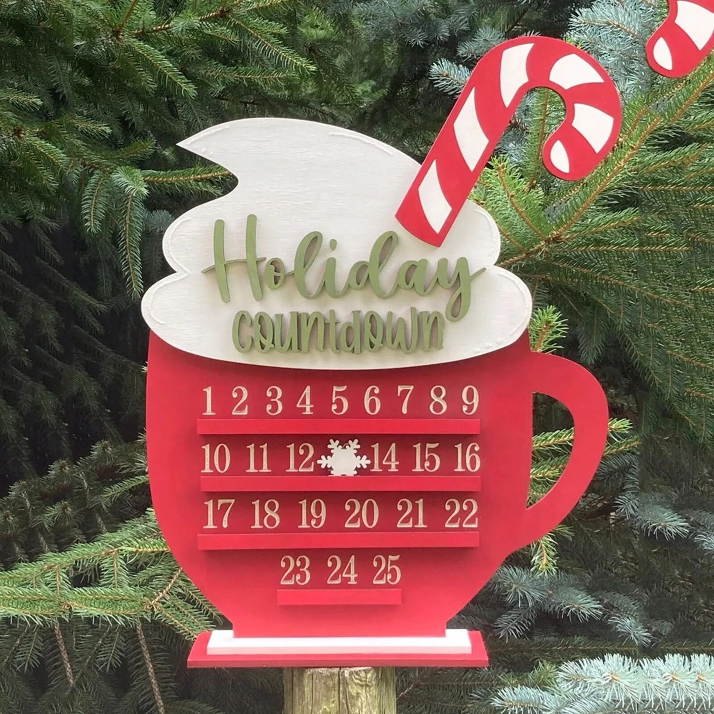 Holiday Countdown Decoration