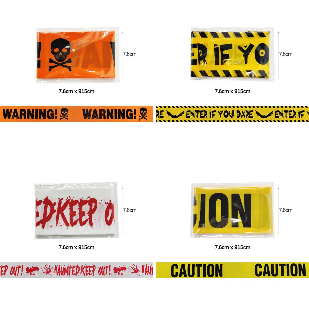 Caution Tape Decoration