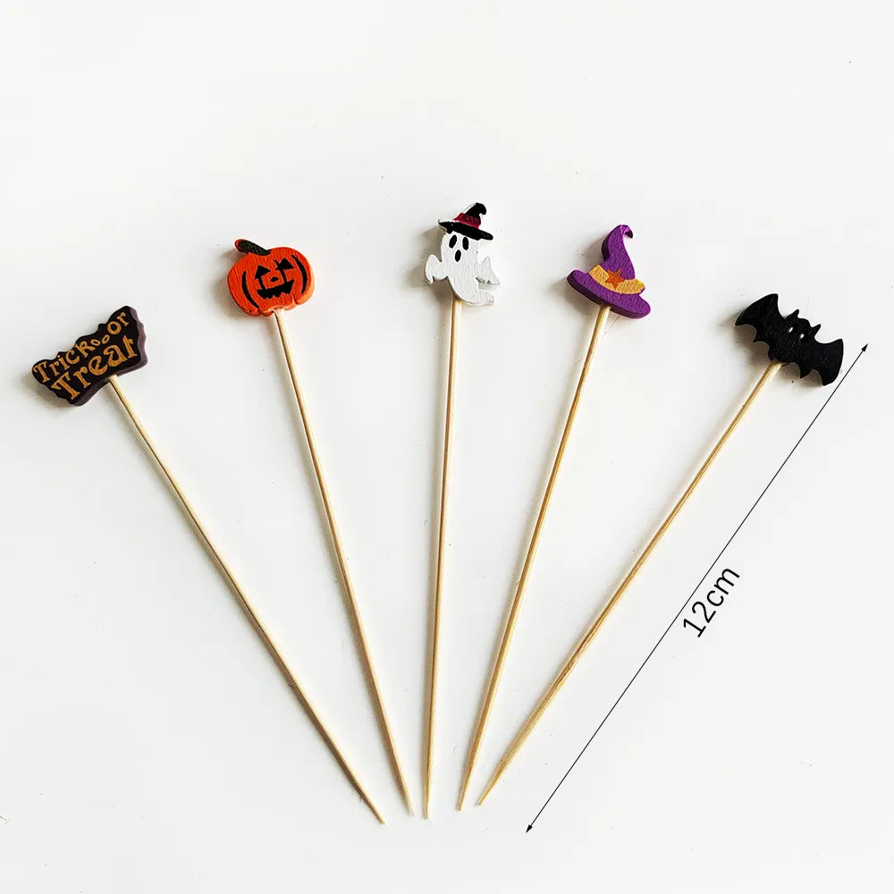 Halloween Sign Toothpicks