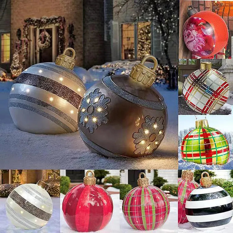 Outdoor Christmas Inflatable Decorated Ball