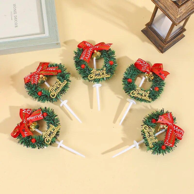 Decorative Christmas Baking Embellishments