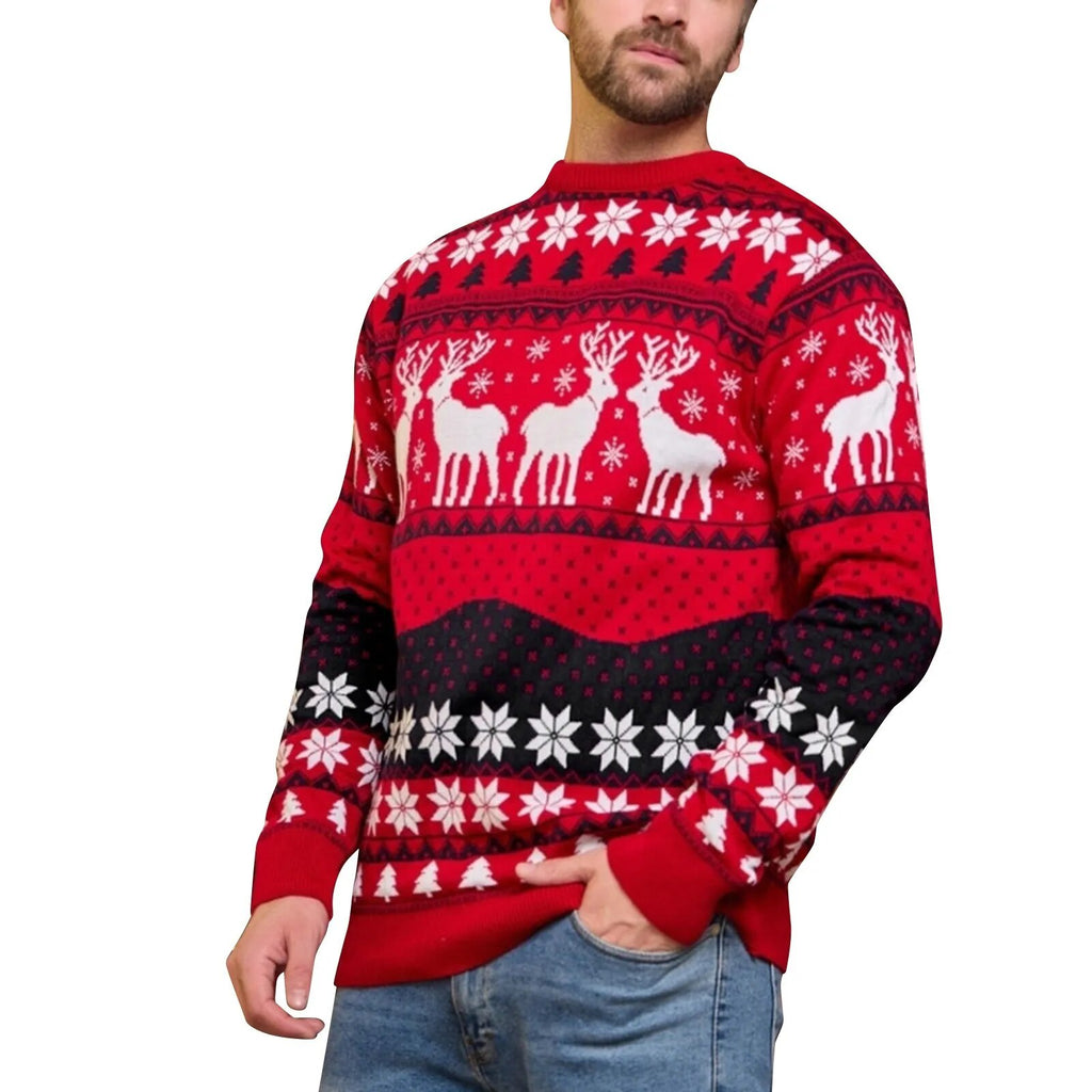 Mens Christmas Pattern Sweater