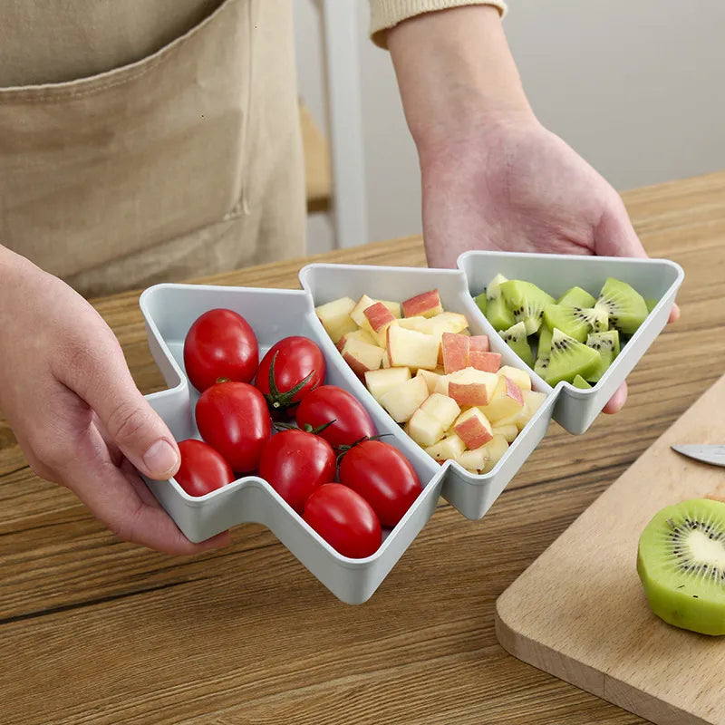Christmas Tree Food Tray