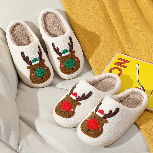 Christmas Wool Slippers