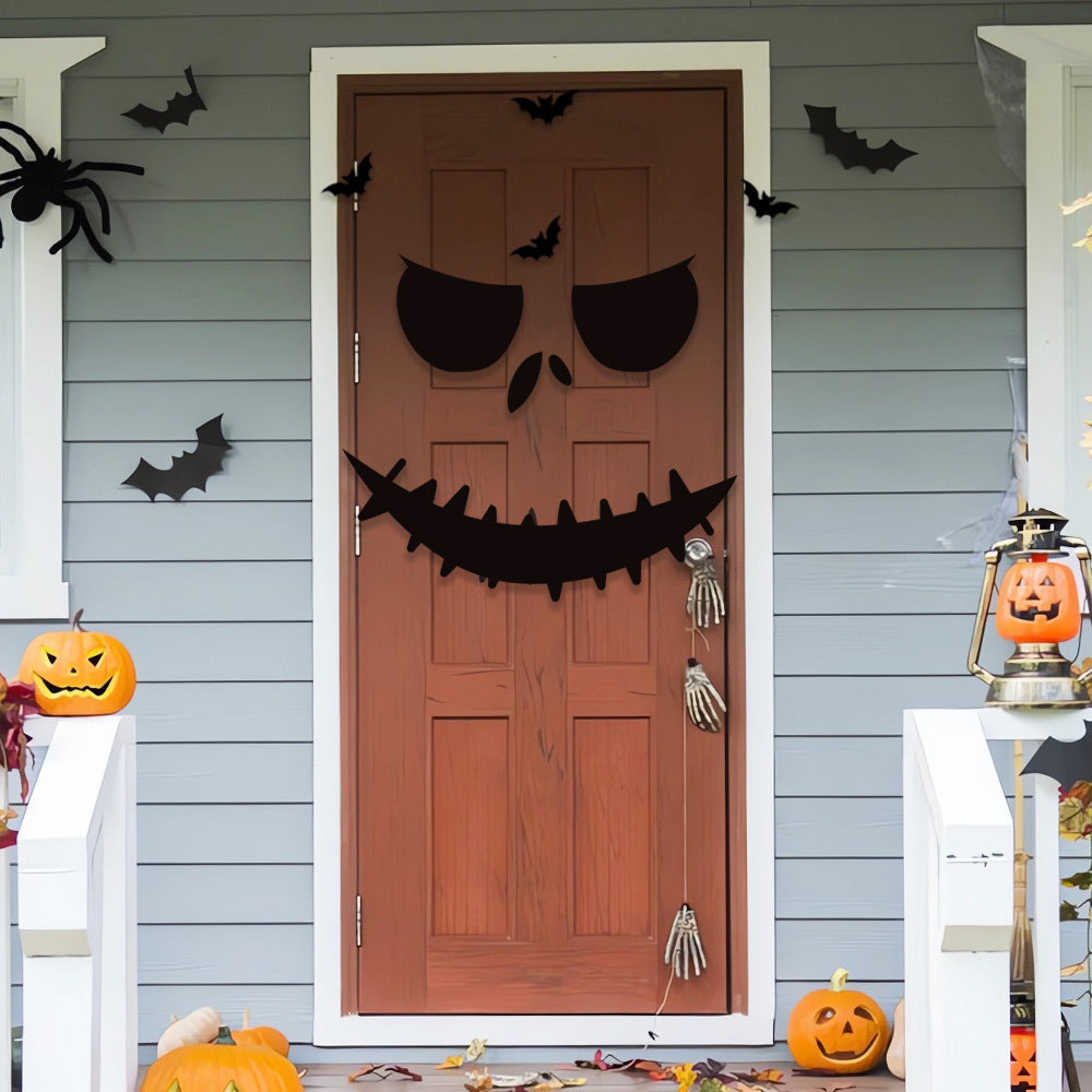 Creepy Pumpkin Wall Sticker