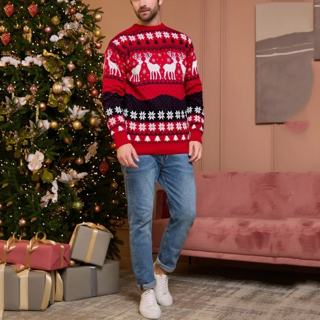 Mens Christmas Pattern Sweater