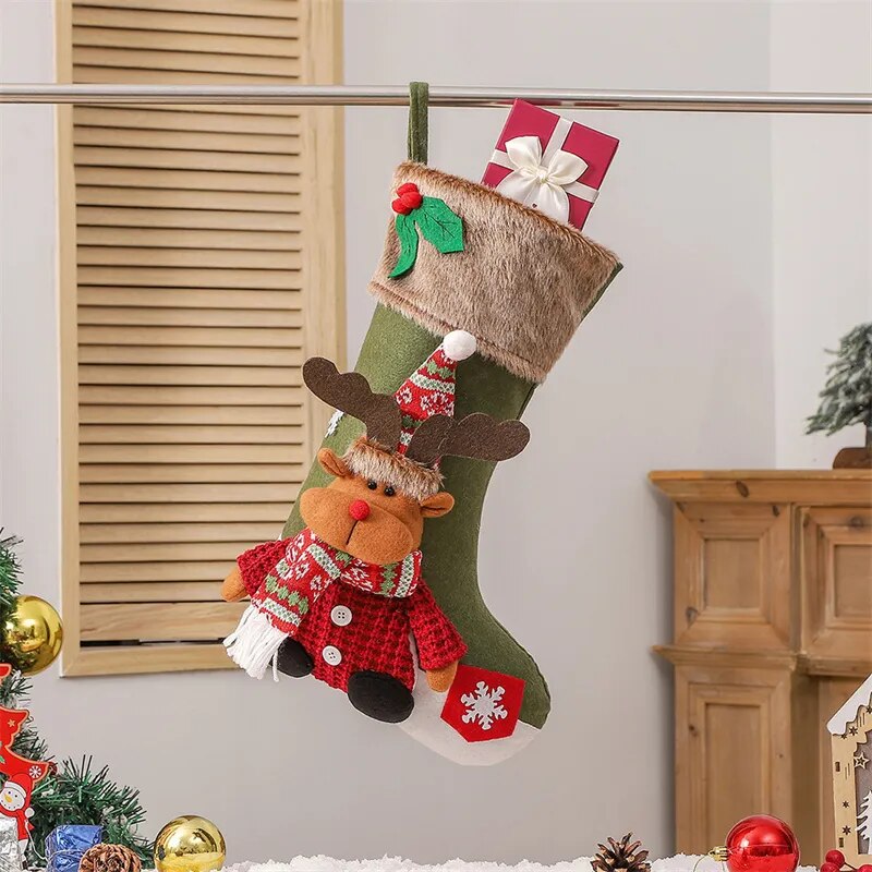 Christmas Character 3D Stocking