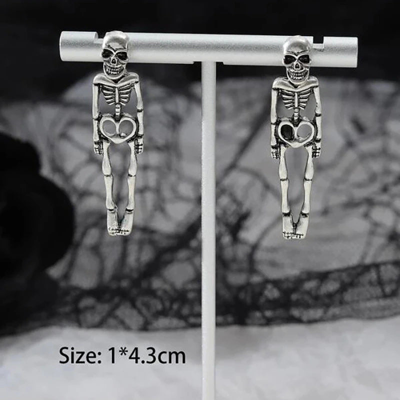 Skeleton Earrings