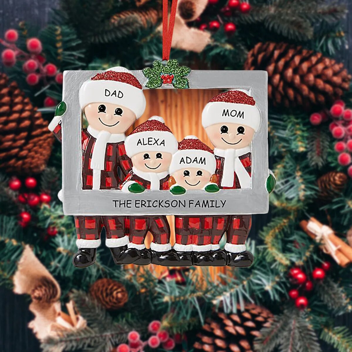 Customizable Family Ornament