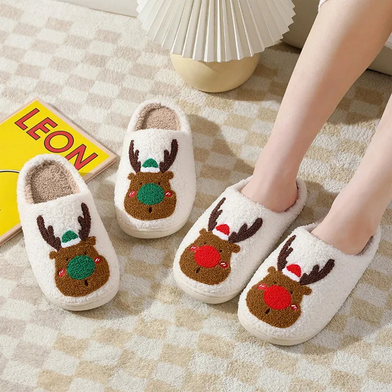 Christmas Wool Slippers