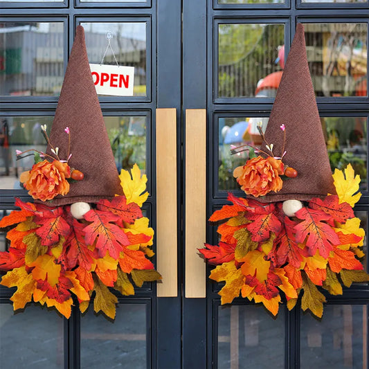 Elf Harvest Wreath