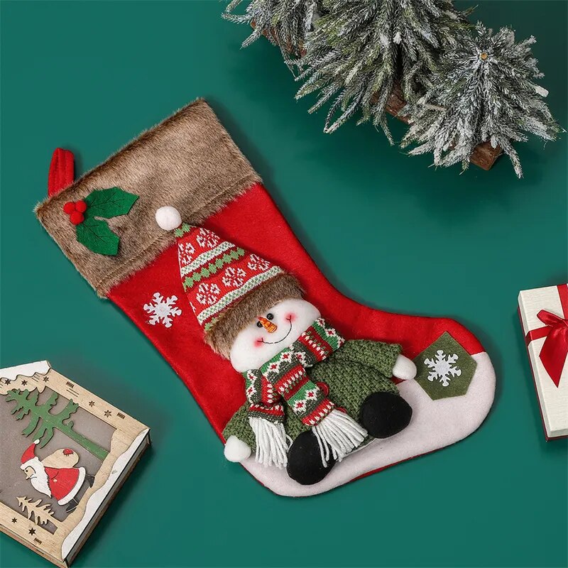 Christmas Character 3D Stocking