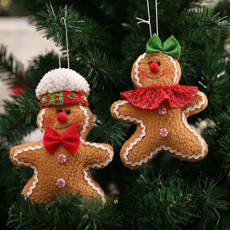 Gingerbread Twins Ornaments