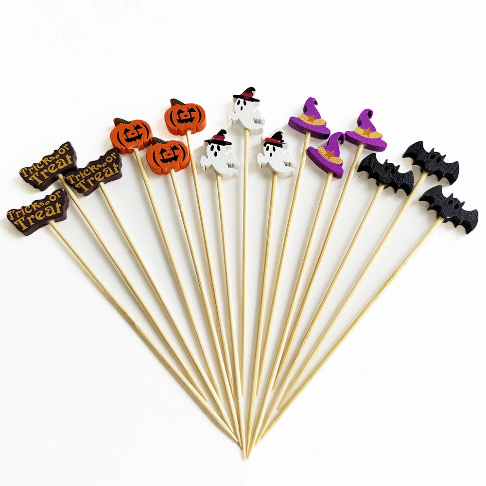Halloween Sign Toothpicks