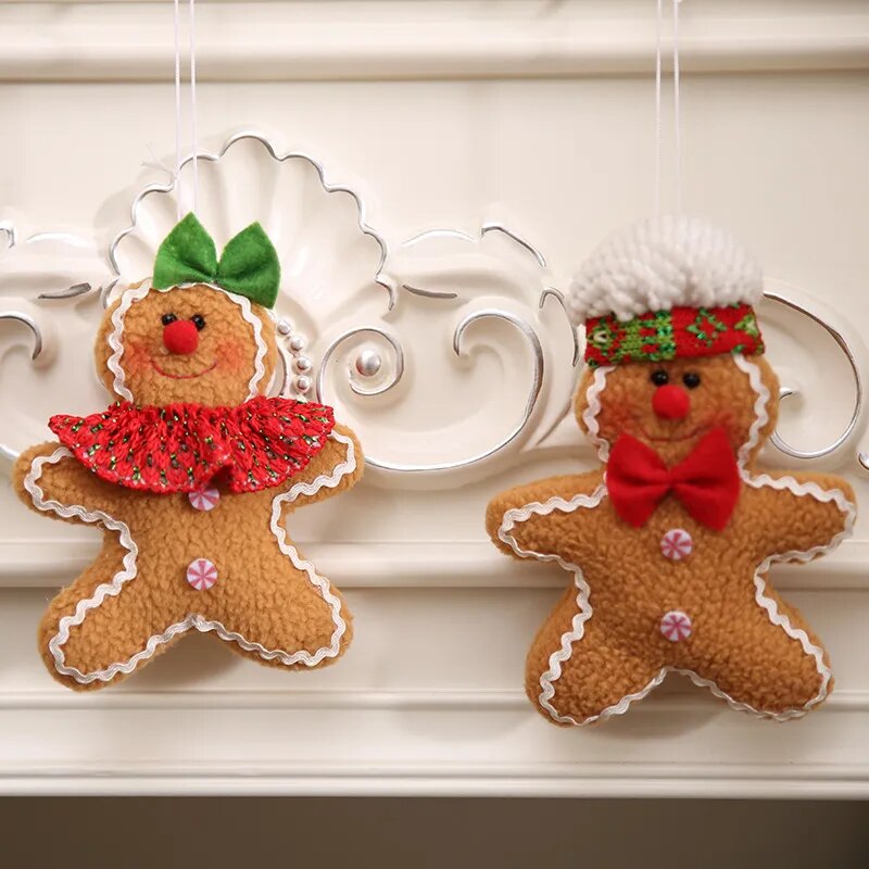 Gingerbread Twins Ornaments