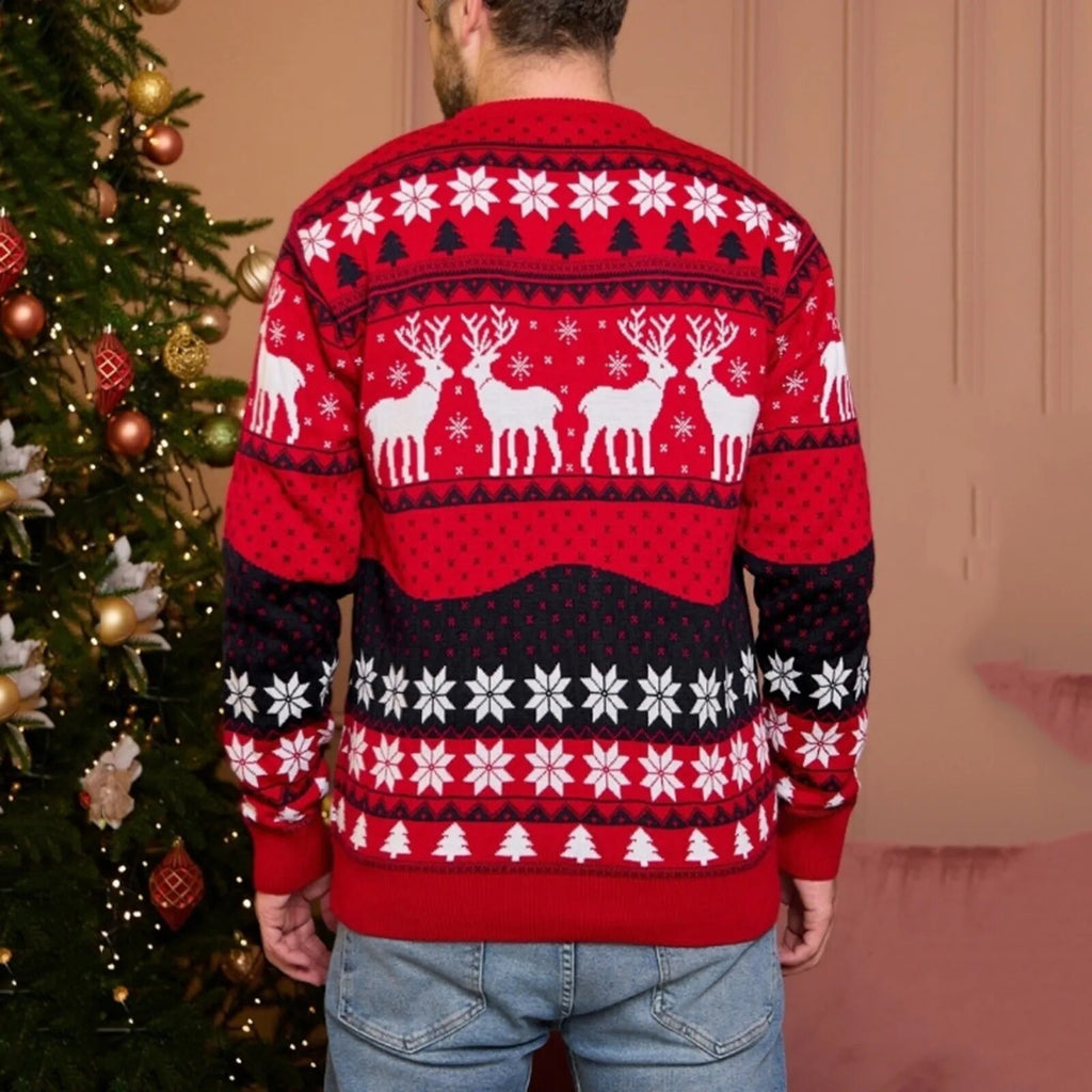 Mens Christmas Pattern Sweater