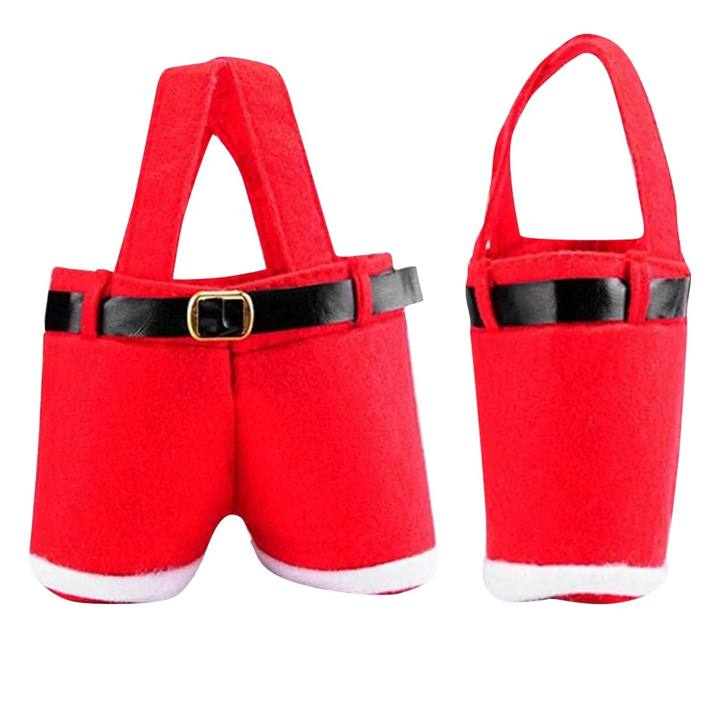 Santa Pants Wine Bag Holder