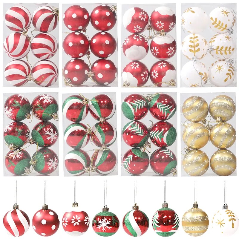 Circle Christmas Ornament Pack