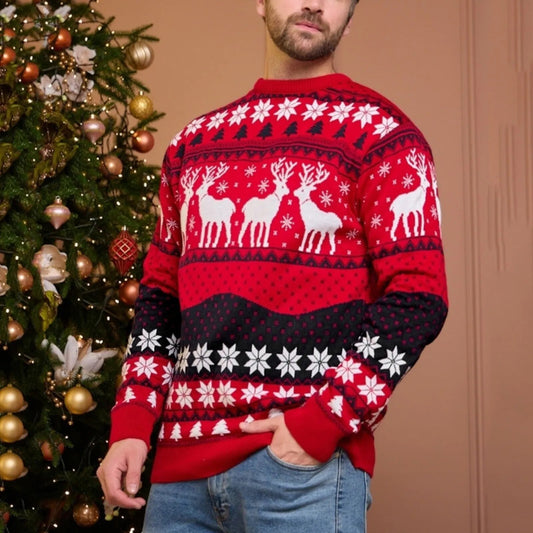 Mens Christmas Pattern Sweater