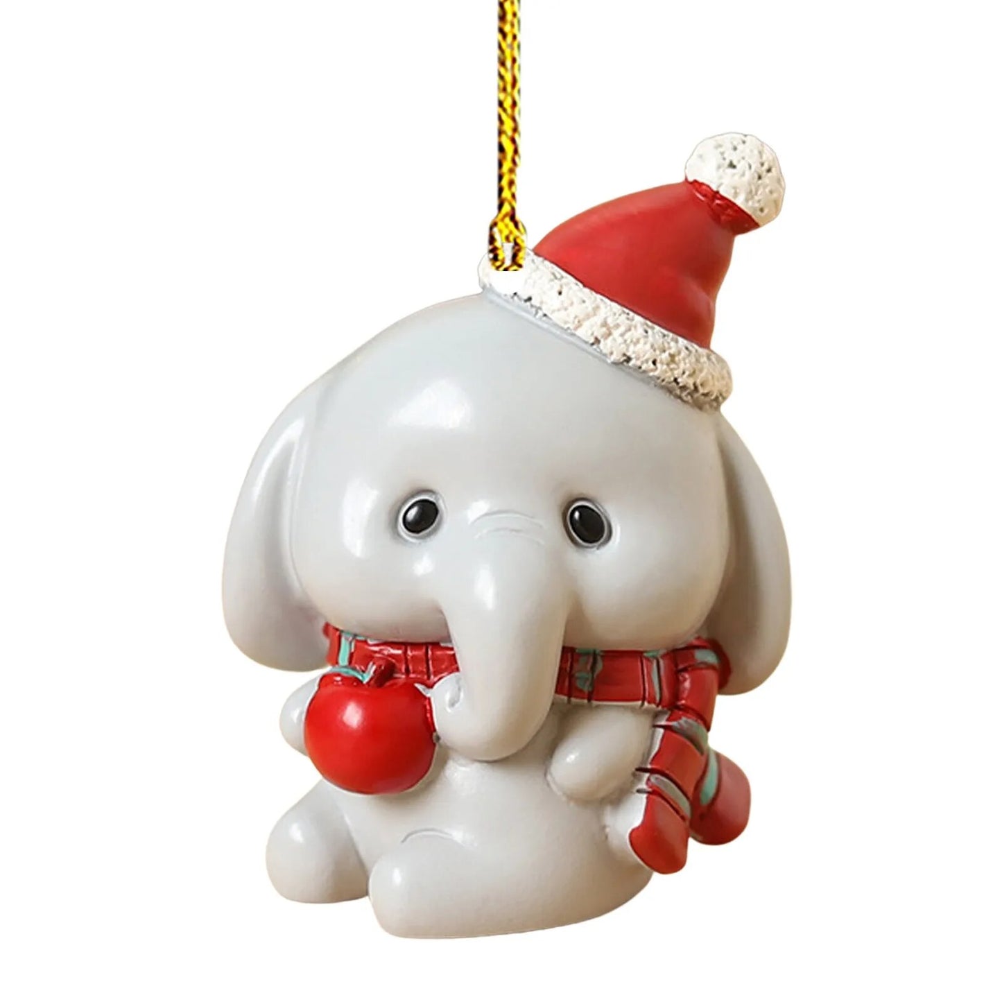 Cute Christmas Cartoon Ornament