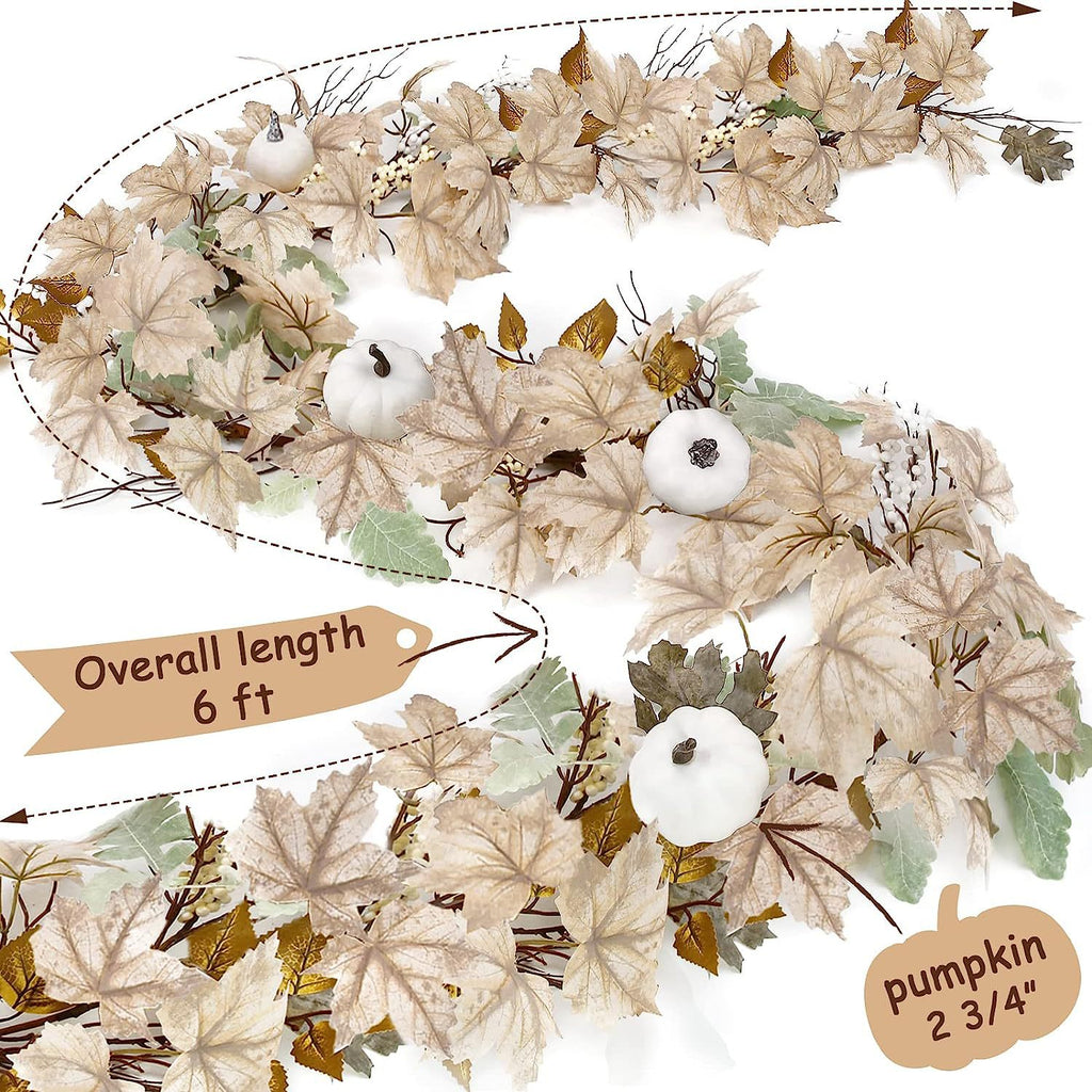 Soft Tones Fall Garland