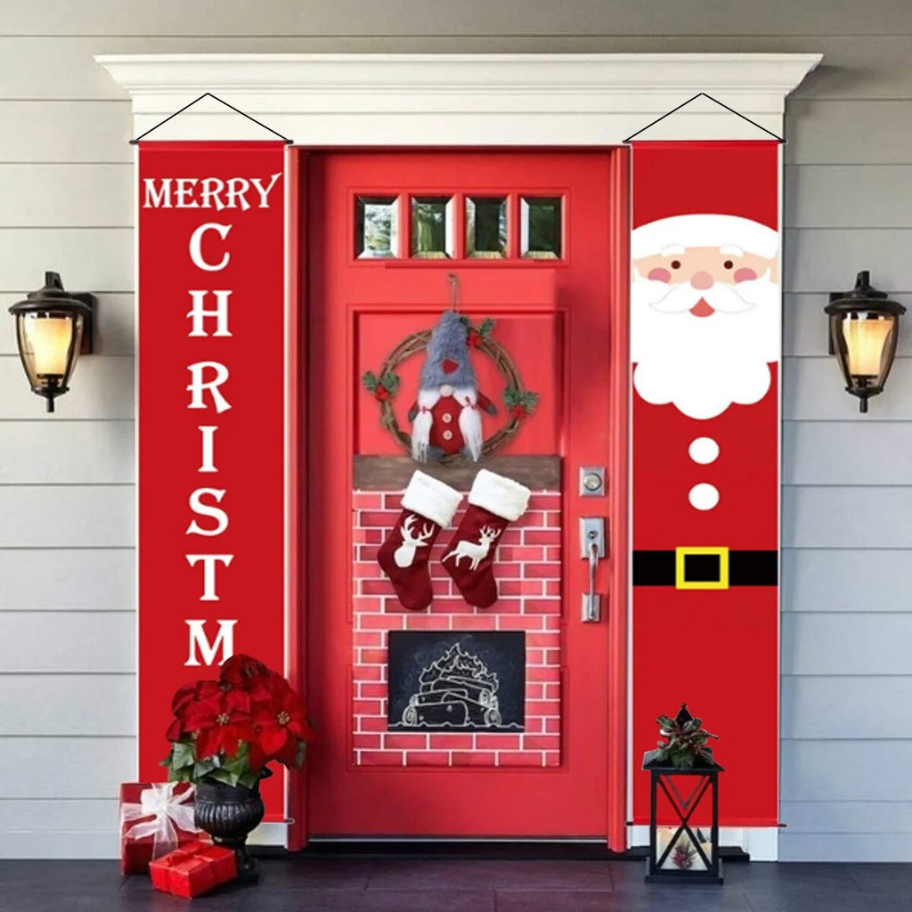 Welcome Christmas  Front Door sign