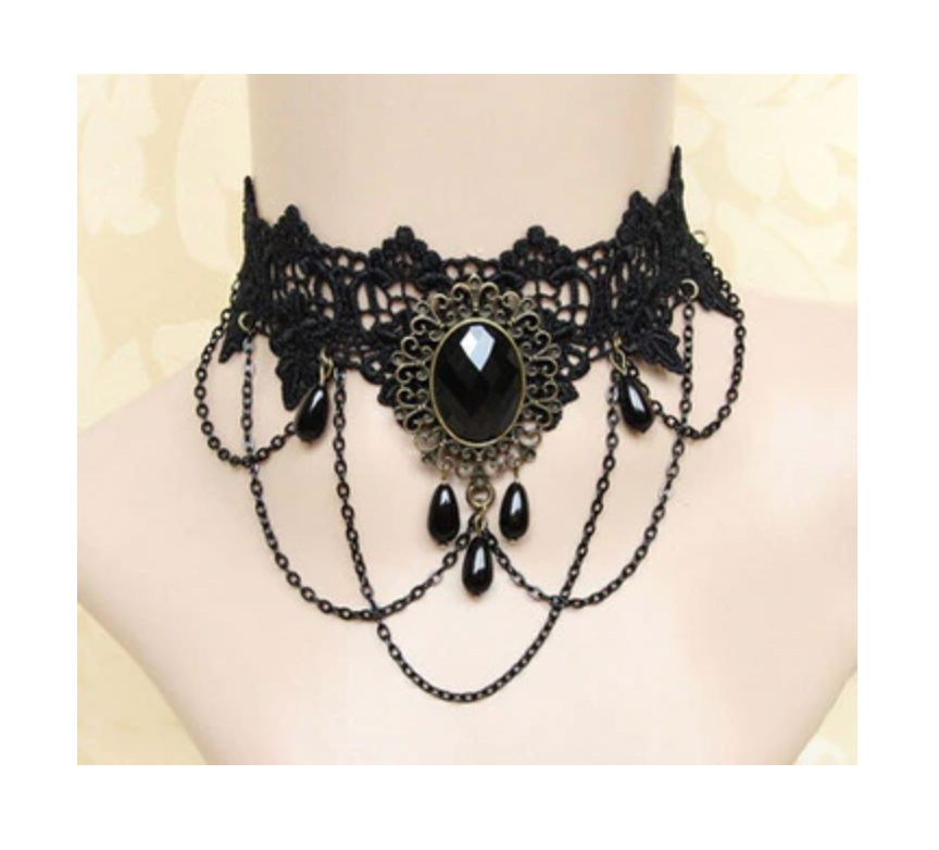 Victorian Lace Choker