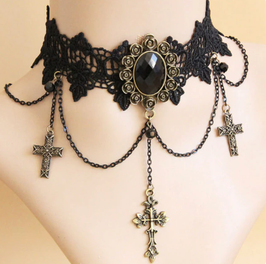 Victorian Lace Choker