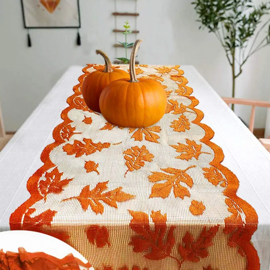 Leaf Lace Table Runner