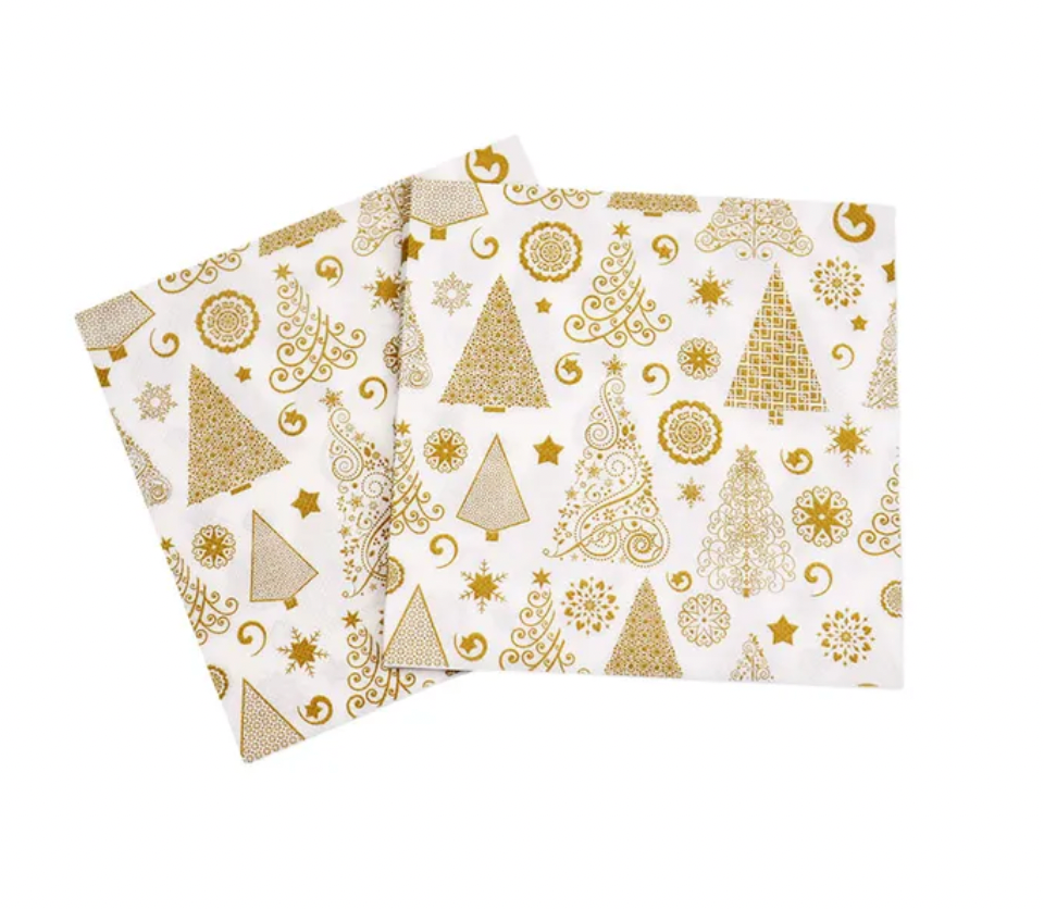 Christmas Print Napkins